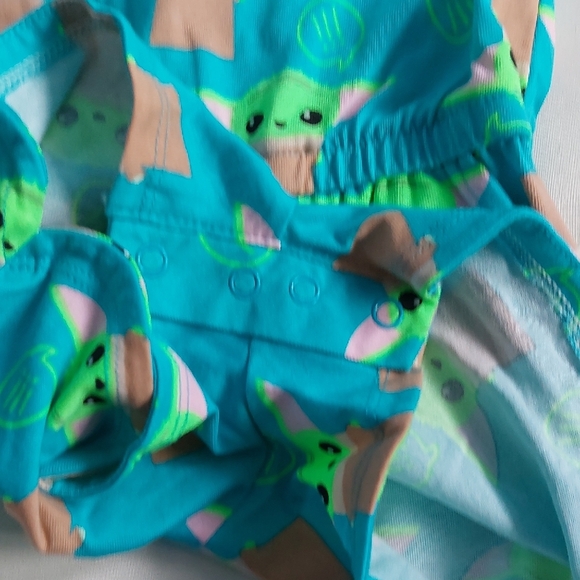 Star Wars Girls Blue Character Pajamas Size 3T - Picture 6 of 8